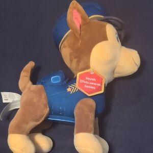 Nickelodeon Brown and Blue Stuffed Animal